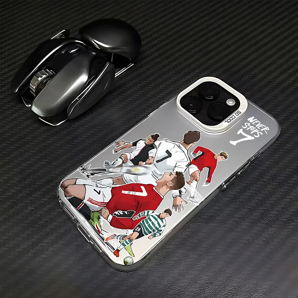Football champion C-CR7S Phone Case for Oppo Reno14 Reno13 Reno12 Reno11 Reno10 Reno8 Reno7 Z F T Pro Plus 4 5G Matte Back Cover