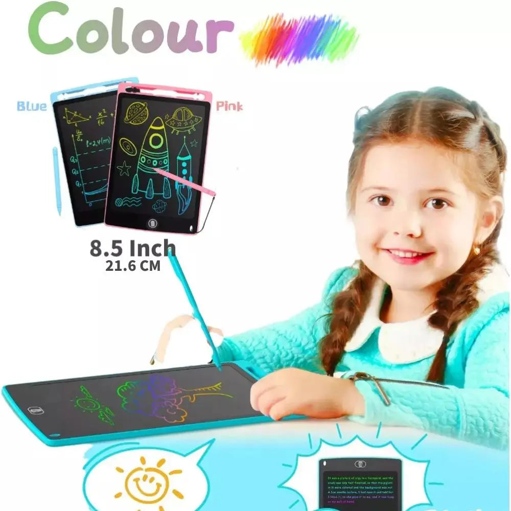 Children's Digital Drawing Tablet 8.5 Inch LCD Screen Electronic Writing Board with Handwriting Pad and Stylus Pad LCD Screen