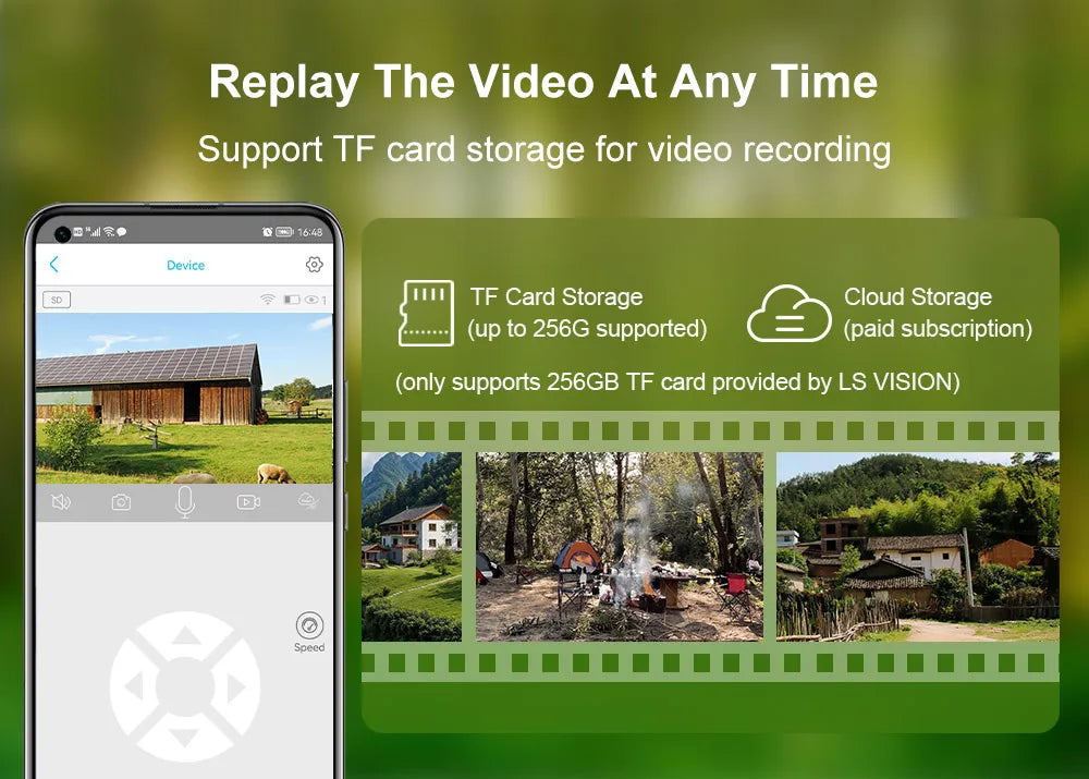 Ubox 4G SIM Outdoor Wildlife Camera 4MP Solar Hunting Trail Camera WiFi Security Camera Auto Tracking Night Vision PIR Detection