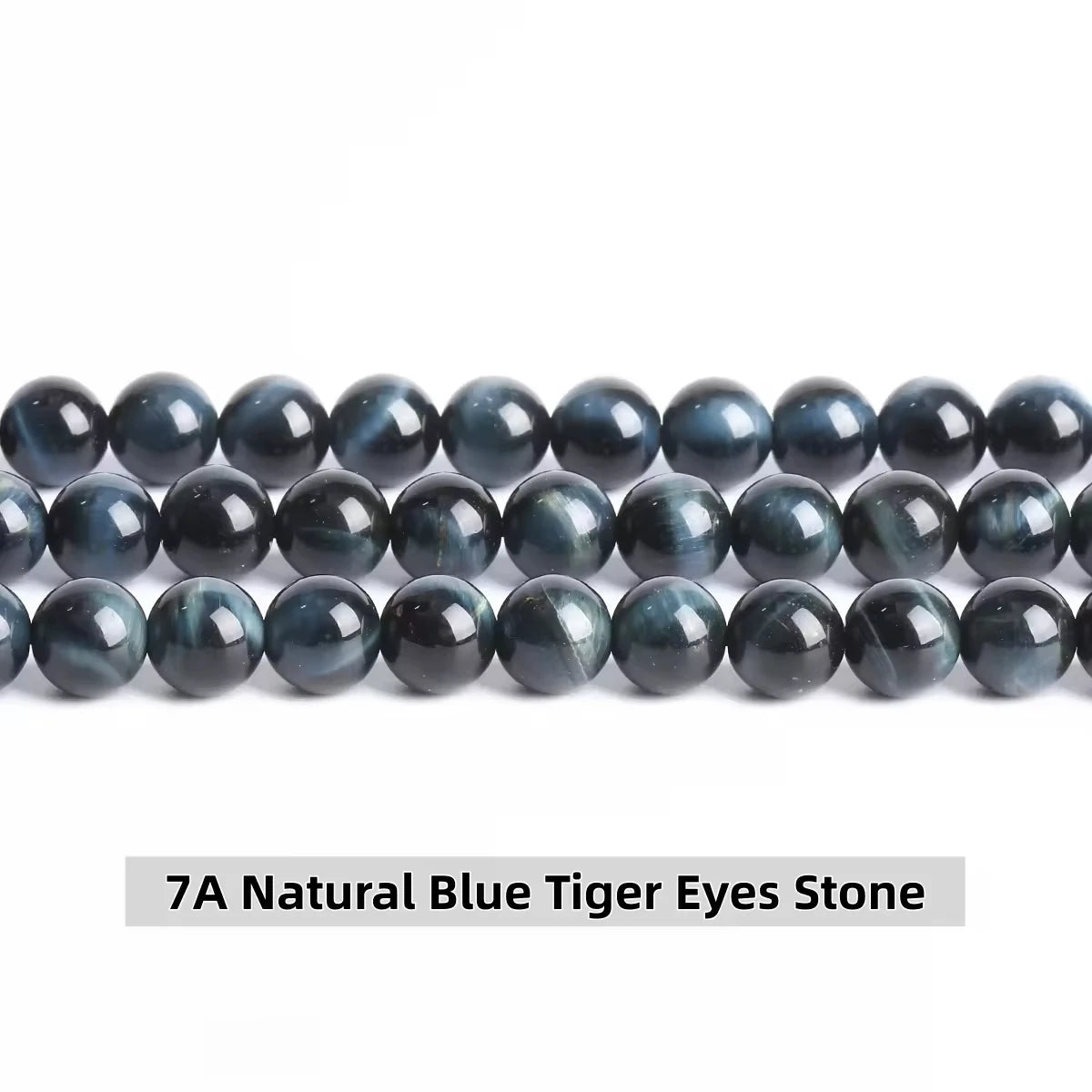 Natural Stone Yellow Red Blue Tiger's Eye Bead Round Loose Spacer Bead 4-12mm For Jewelry Making Diy Necklace Bracelet Accessoy
