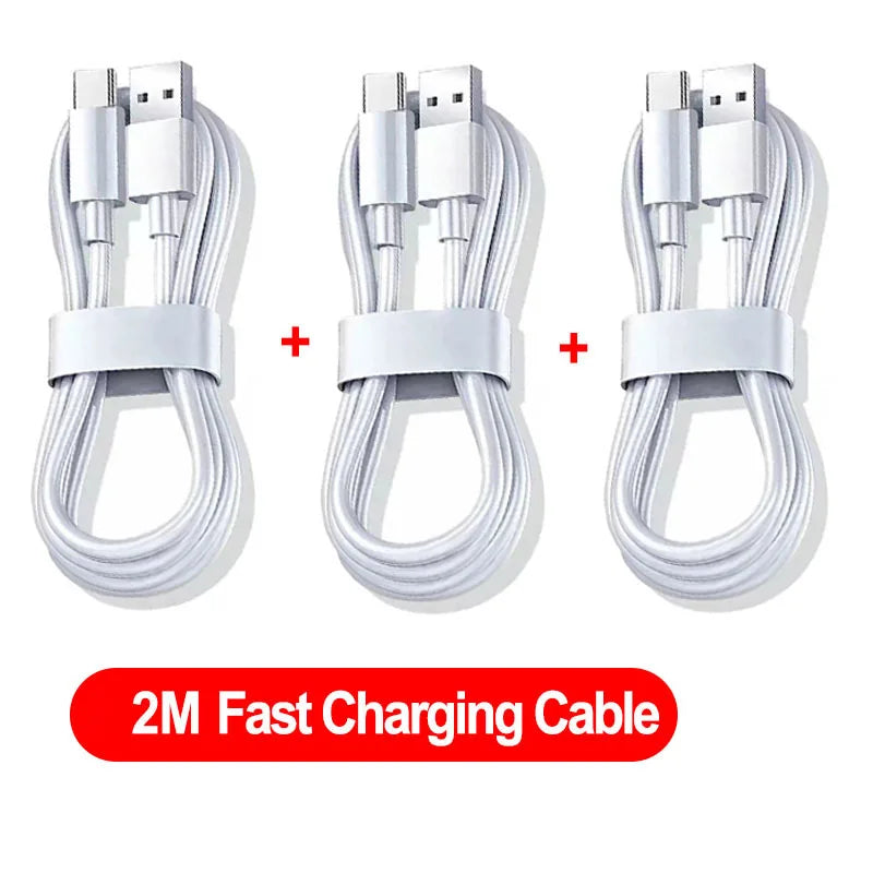 NNBILI 1-3PCS 10A 100W Type C Super Fast Charging Cable Data Cord For  Huawei OPPO vivo Quick Charing,not iPhone、xiaomi、samsung