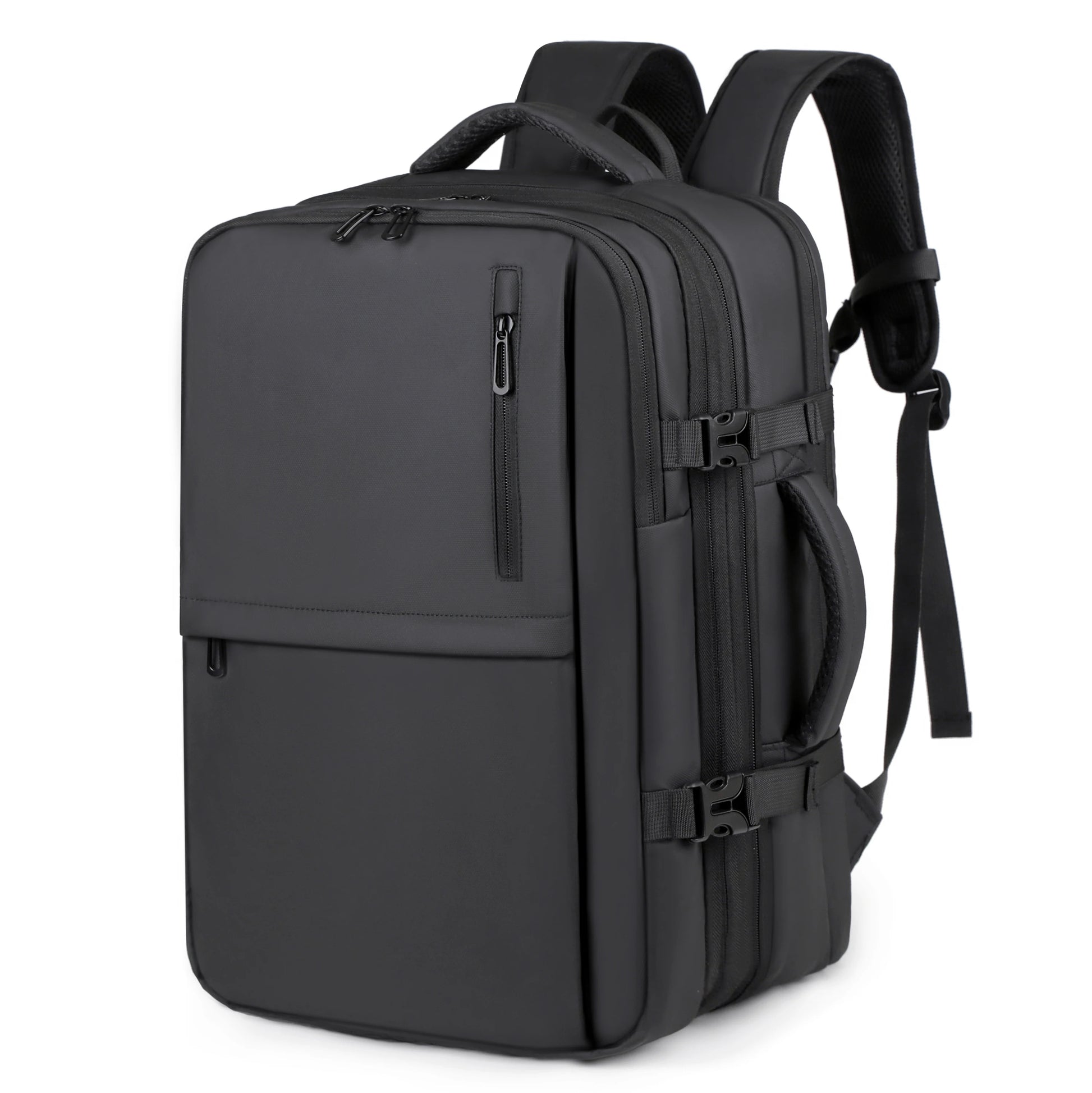 New Men's Backpack Vacuum Compression Backpack Multifunctional Computer Bag Large Capacity Expandable Travel Bag