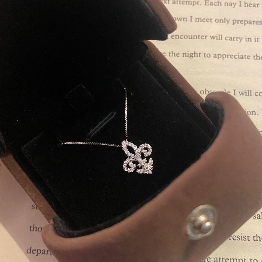 S925 Sterling Silver Crown Moissanite Pendant Necklace for Women Wedding Plated White Gold Diamond Necklaces Fine Jewelry Gifts