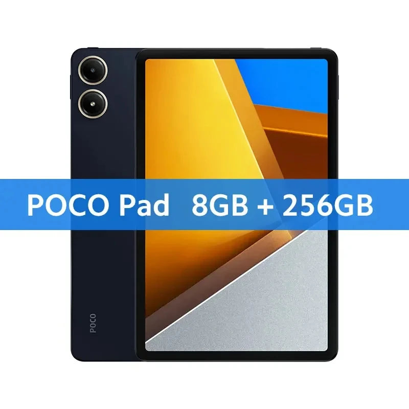 POCO Pad Global Version 12.1'' 120Hz 2.5K Display Snapdragon 7s Gen 2 Octa core Processor 33W 10000mAh Battery Quad speakers