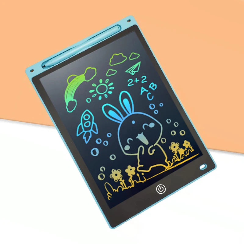 12 Inch Electronic Drawing Board(Brightness Increase By 20%), Writing Tablet For Kids, Colorful Screen Doodle Board