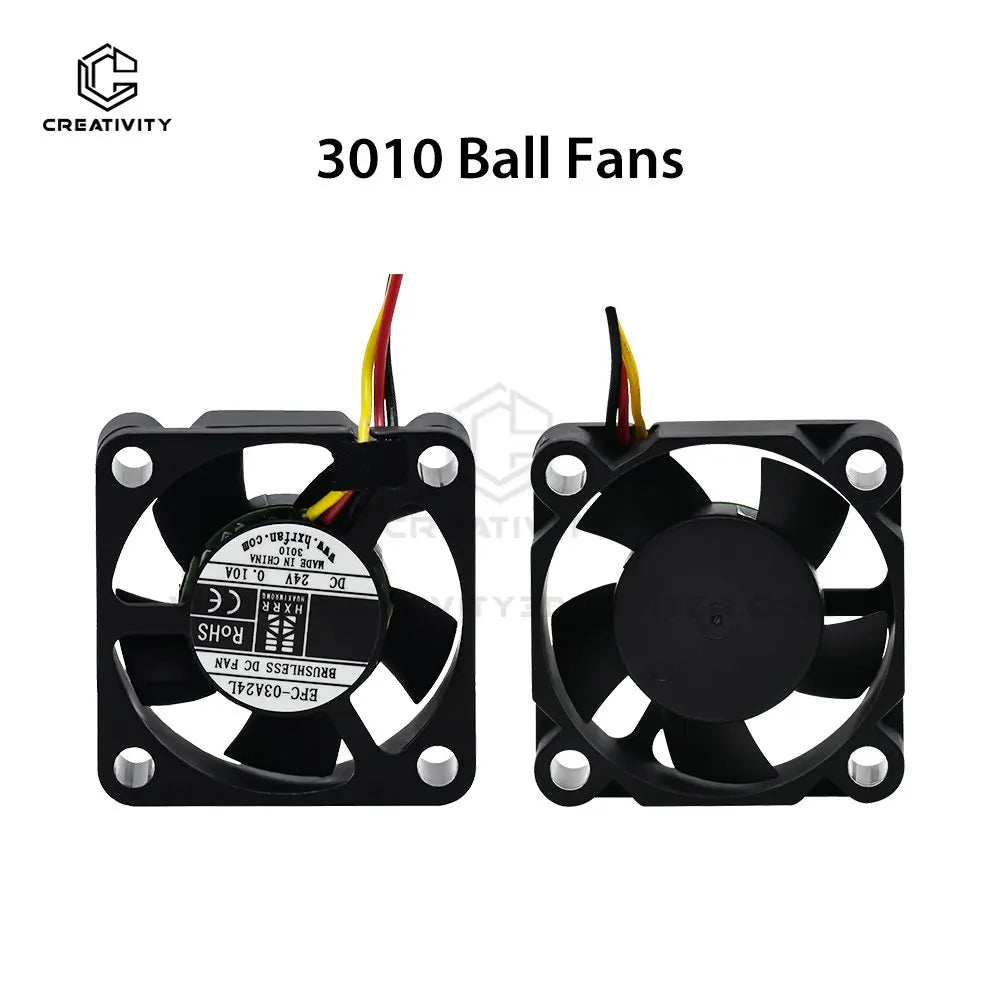 K1C/K1 MAX Fans 4020 Blower Fan DC 24V 3010 Axial Cooling Fan Extruder Hotend Heat Sink Fan for K1/K1C/K1 MAX 3D Printer