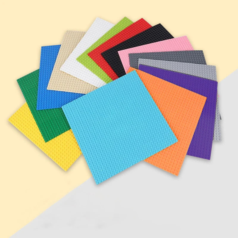 Classic Base Plates 32x32x16x16 Dots MOC DIY Plastic Bricks Baseplates City Dimensions Building Blocks Figures Construction Toys