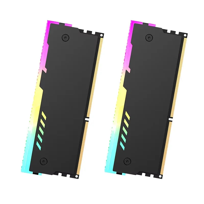 PC Memory Heatsink RM-1 RAM Cooling Vest 5V-3PIN ARGB RAM Heatsink Aura Sync for Desktop Computer Memory DDR3 DDR4 DDR5 DDR2