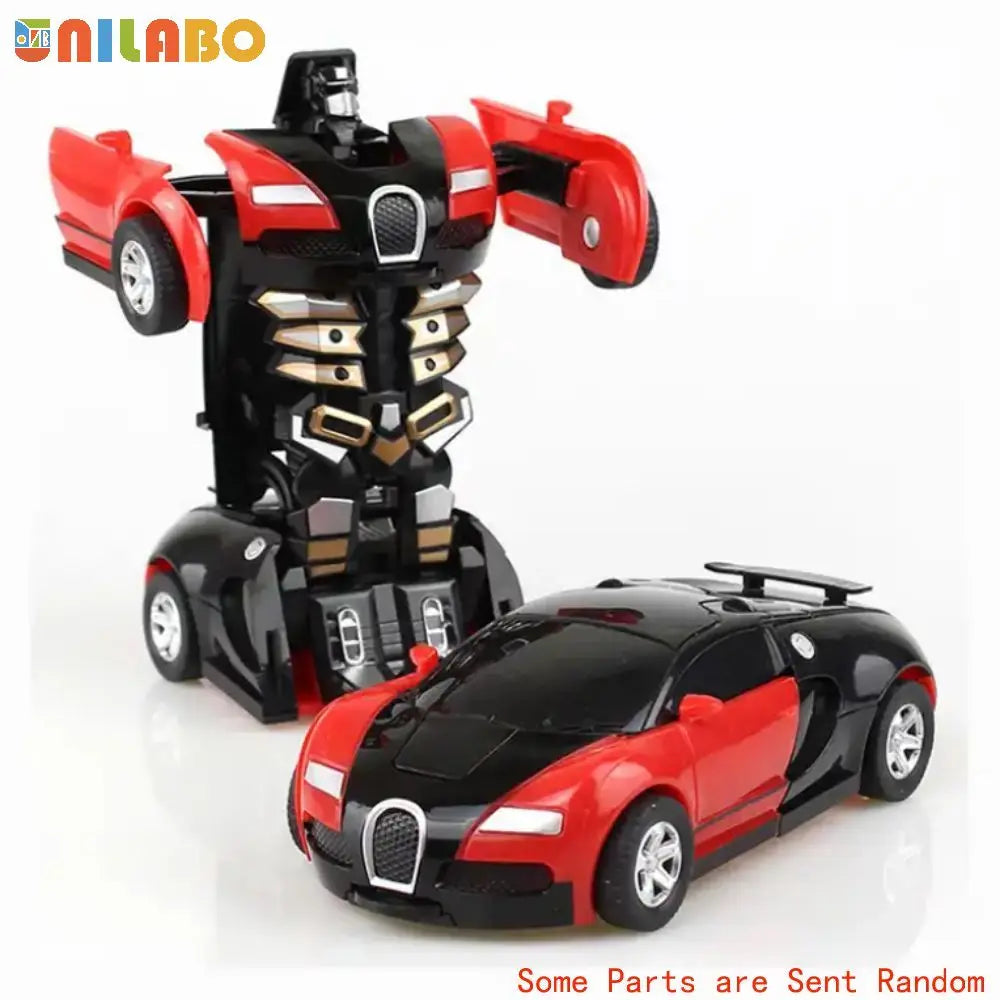 Amazing Transforming Sports Car Deformation Toy, Inertial Sliding Racing Bike, Automatic Transform, Incredible Boys Gift Idea!