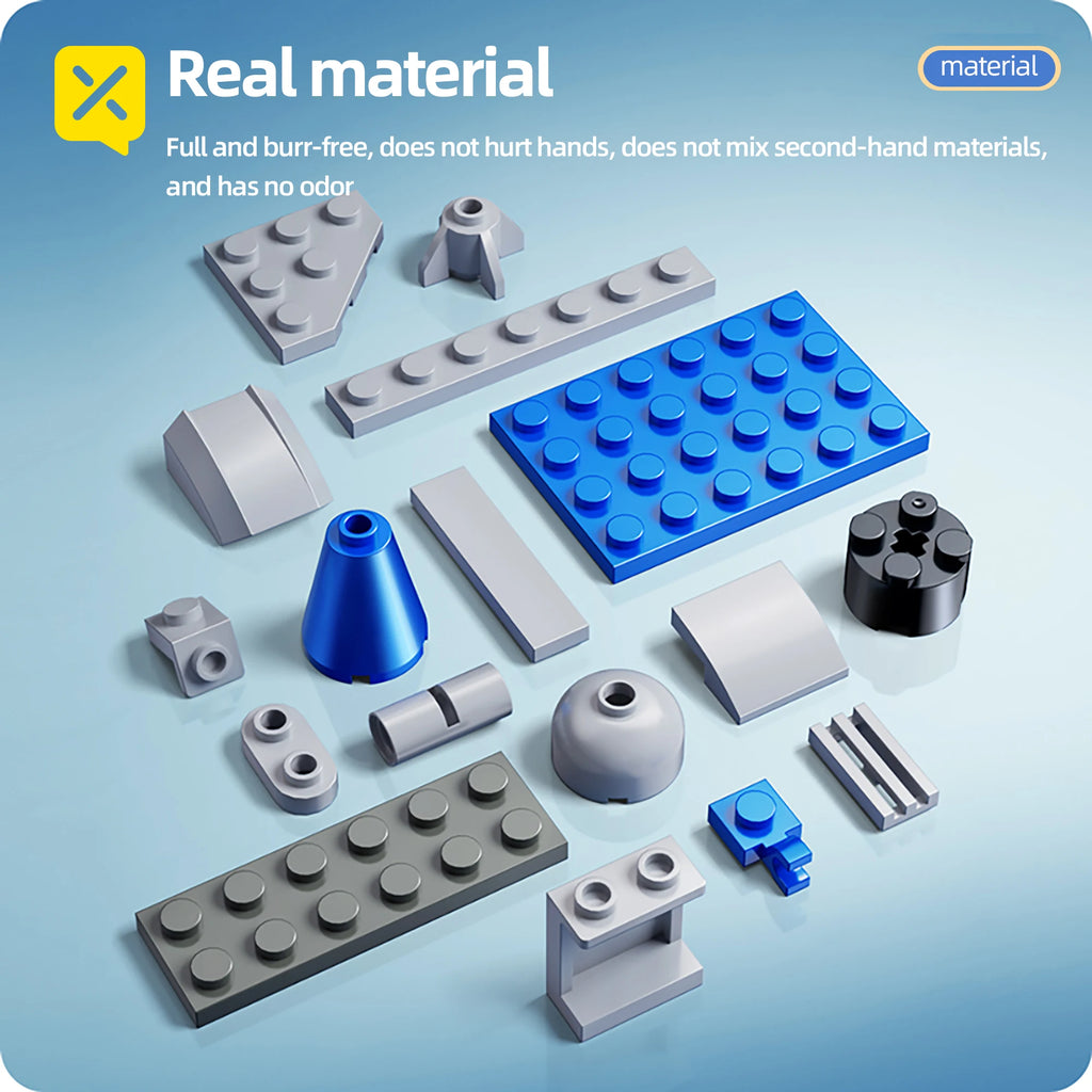 ToylinX 133 PCS Space Exploration Shuttle Building Set Toys Space Rocket Building Toys for Kids Educational Toy for Boys Girls