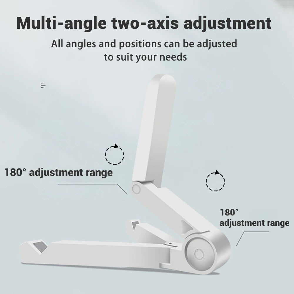 Universal Tablet Holder Desktop Folding Simple Easy To Carry Mobile Phone Fixed Tablet Stand For iPhone iPad Xiaomi Tablet Stand