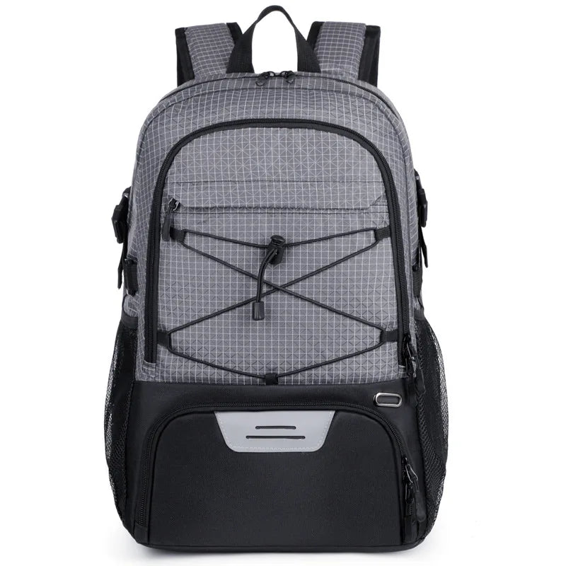 Sports Basketball Backpack Commuting Hiking Trekking Camping Bag Shoes Pocket Outdoor Travel Soccer Gym Football Schoolbag