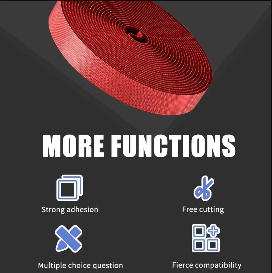 1/2/3/5M USB Cable Management Cable Organizer Earphone Mouse Cord Ties Protector Phone Cable Accessory For iPhone Samsung Xiaomi