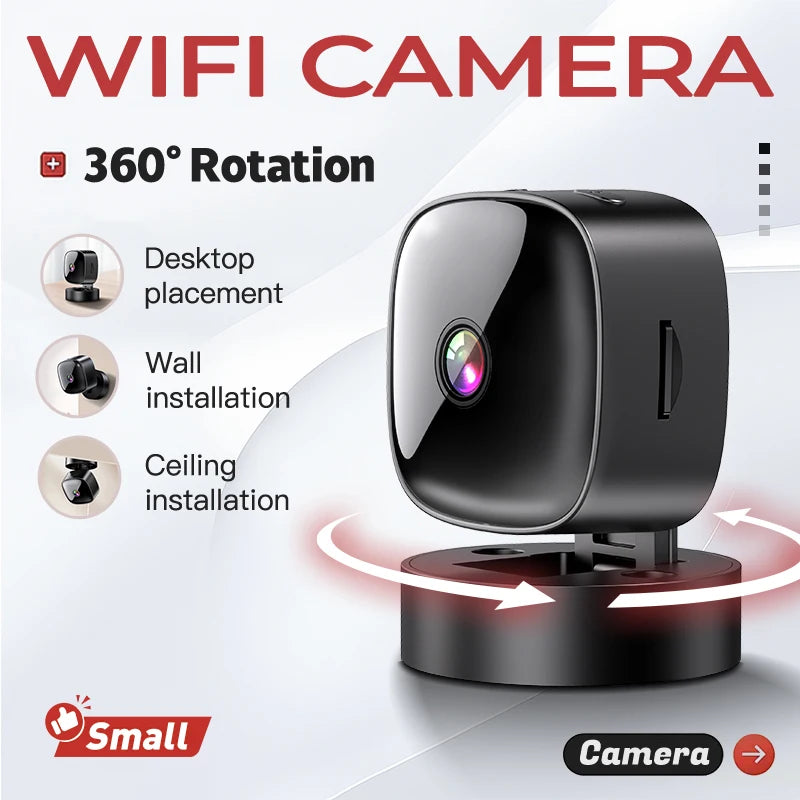 Xiaomi 4K HD Mini Camera Wifi Camera Wireless Security Protection Remote Monitor Camcorders Video Surveillance Home Smart Camera