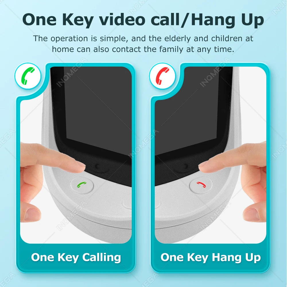 3MP WiFi Camera ICSEE Indoor Wireless IP Surveillance Camera with Screen Automatic Tracking Security Baby Monitor