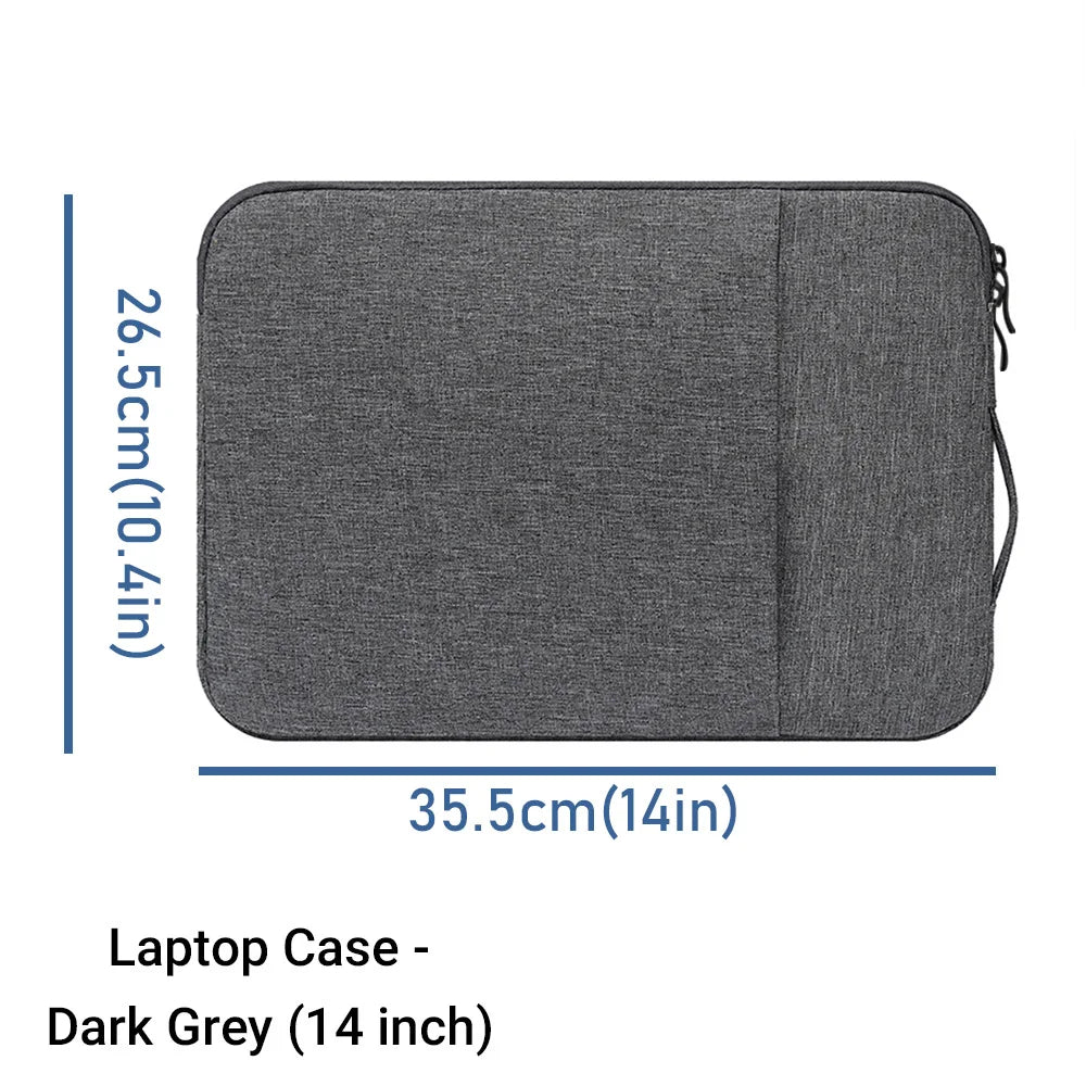 Laptop Bag for Macbook Air m2 Case 13 13.3 14 15 16 Inner Bladder For Macbook Pro Air M1 Lenovo Dell HP Huawei Xiaomi Denim Bag