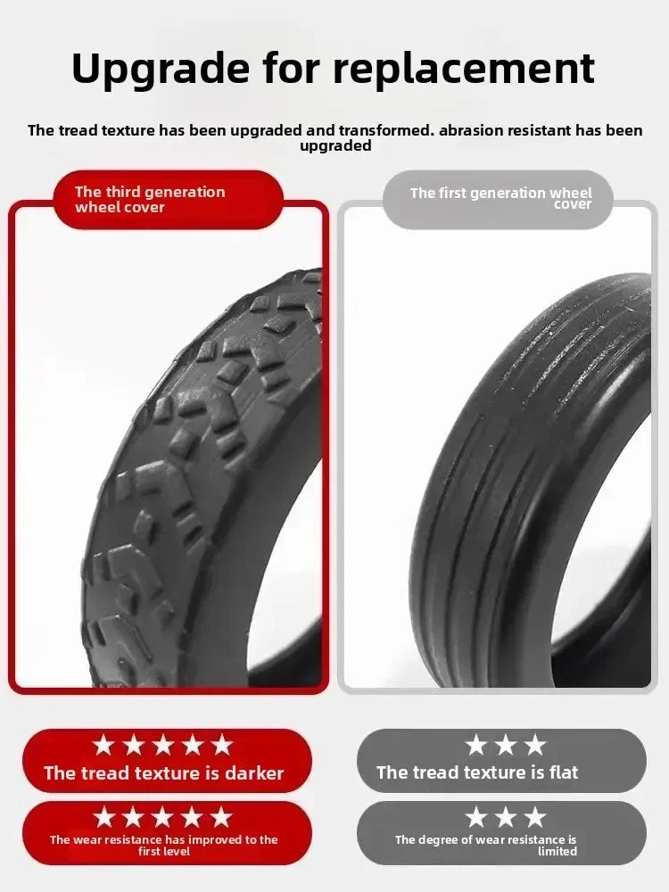 8PCS Luggage Wheels Protector Silicone Wheels Caster Shoes Travel Luggage Suitcase Reduce Noise Wheels Guard Cover Accessories