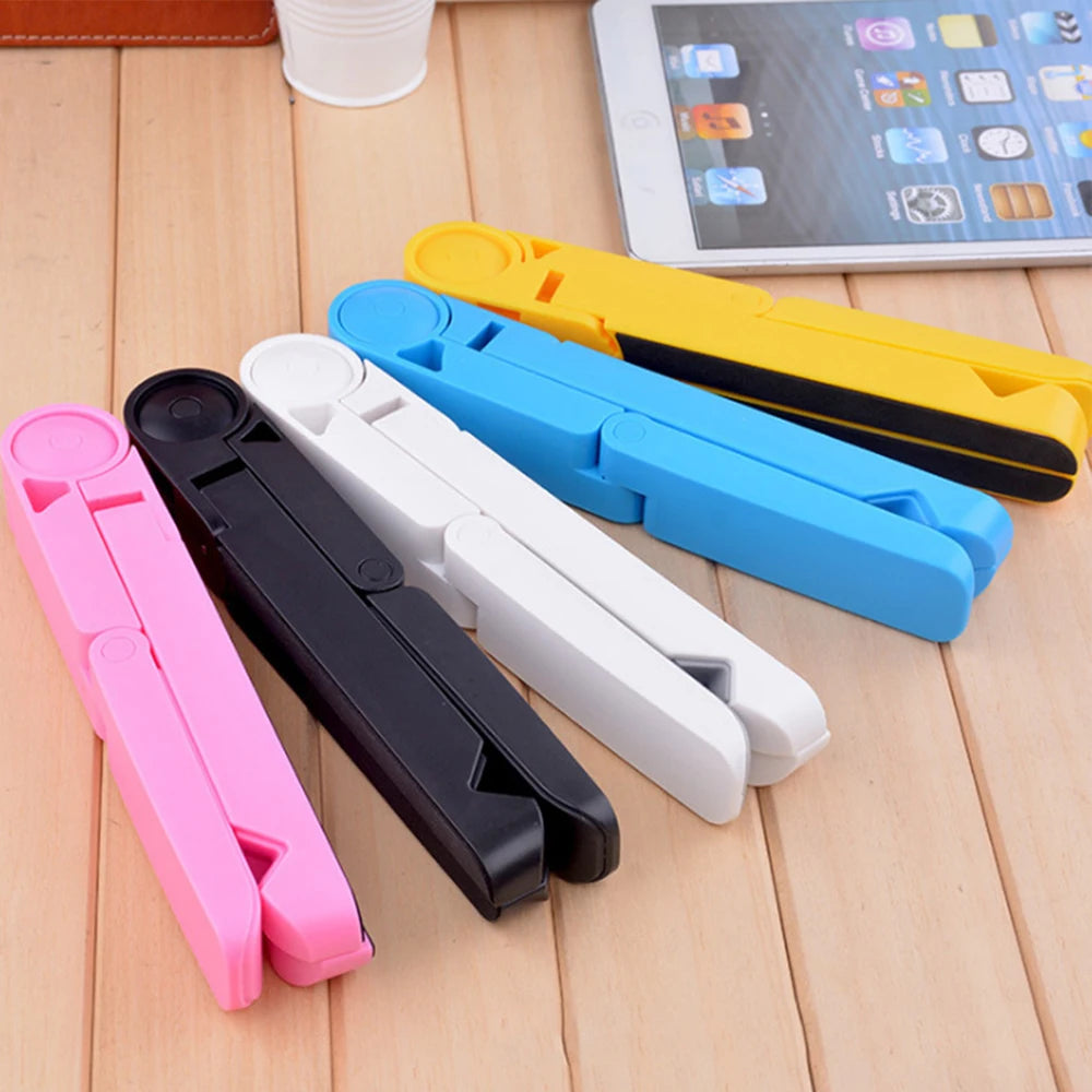 Universal Tablet Holder Desktop Folding Simple Easy To Carry Mobile Phone Fixed Tablet Stand For iPhone iPad Xiaomi Tablet Stand