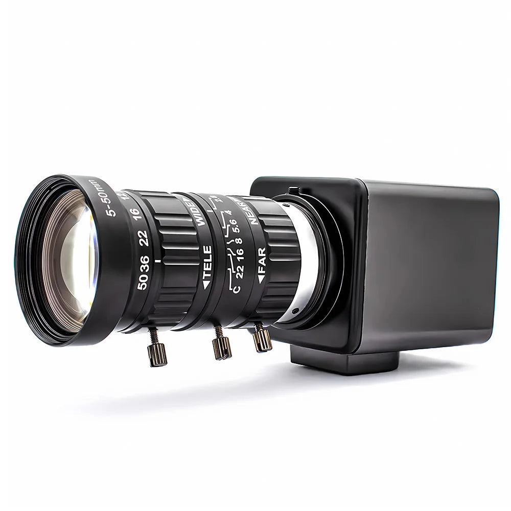 4K USB3.0 Camera 1/1.8" Inch IMX678 Sensor 3840x2160 60FPS 10X Zoom Varifocal High Quality Lens Plug Play UVC Support Video Live