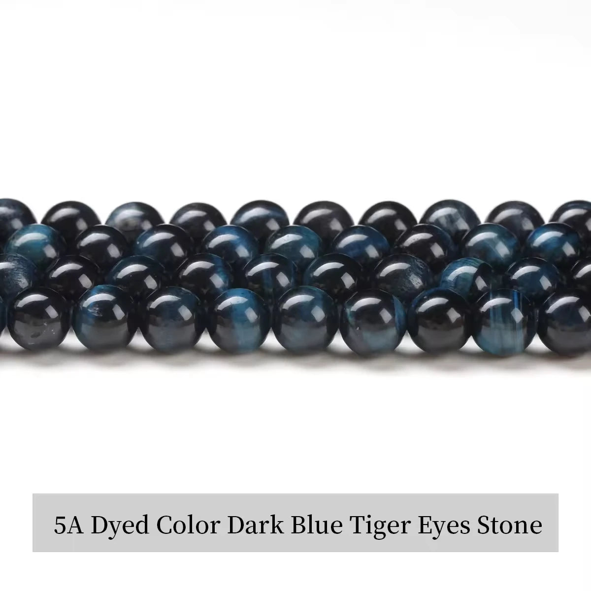 Natural Stone Yellow Red Blue Tiger's Eye Bead Round Loose Spacer Bead 4-12mm For Jewelry Making Diy Necklace Bracelet Accessoy