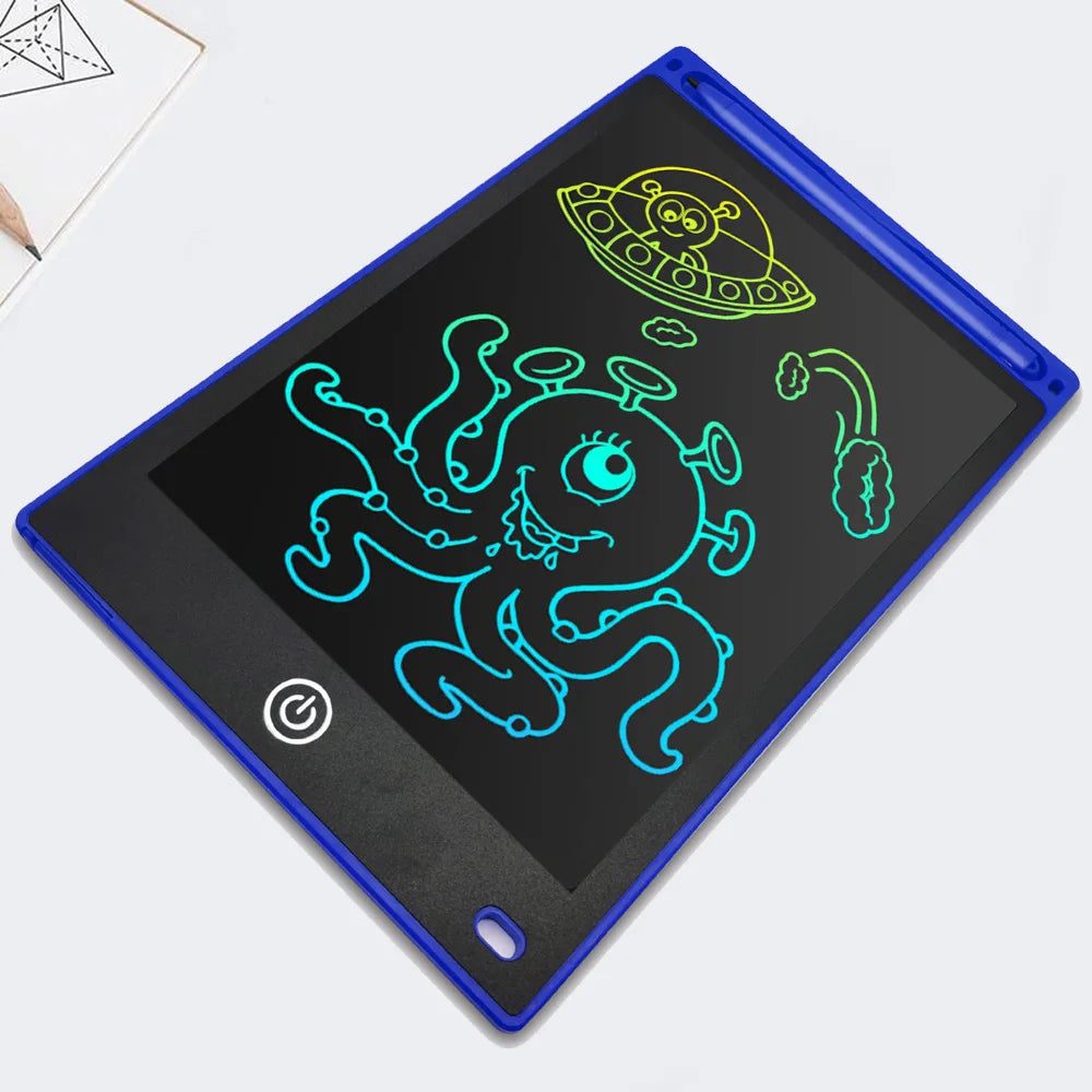 12 Inch Electronic Drawing Board(Brightness Increase By 20%), Writing Tablet For Kids, Colorful Screen Doodle Board