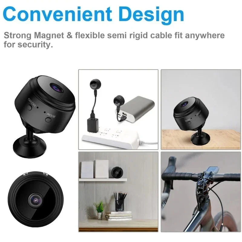 A9 HD Wifi Smart Monitor Surveillance Cameras Sensor Camcorder Web Video Home Safety Wireless Security