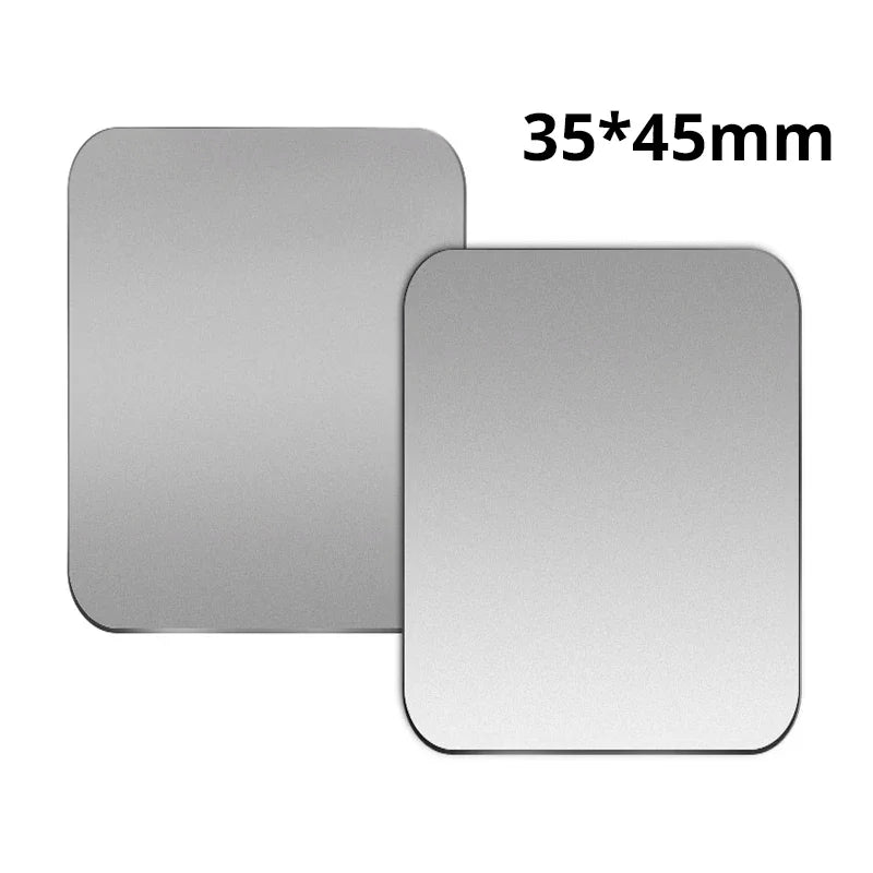 1/2/5pcs Non-magnetic metal plate - used for car phone holders Magnetic mobile phone stand universal adhesive sheet