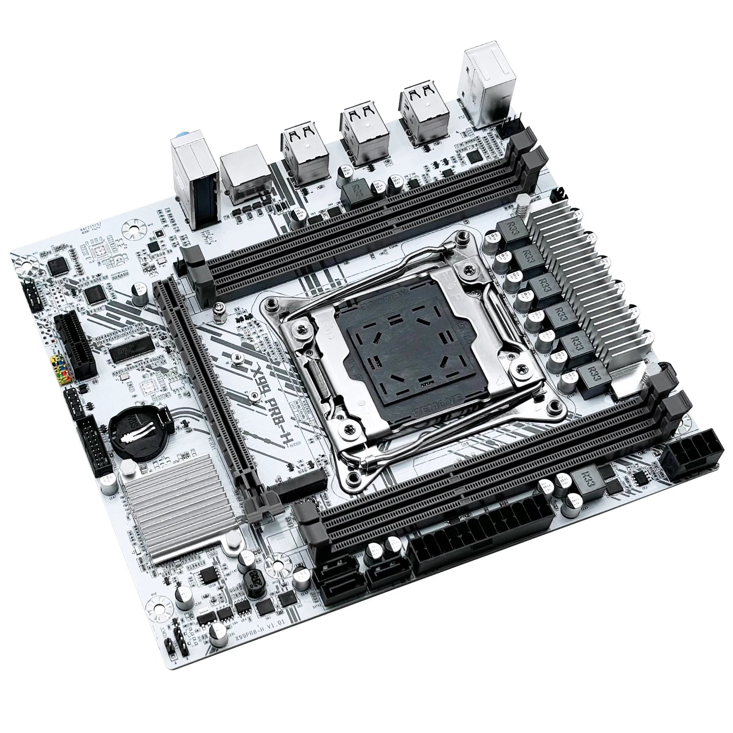 MACHINIST PR8-H X99 Motherboard LGA2011-3 With Intel Xeon E5 2676 V3 CPU Dual-channel DDR3 16Gb 1333MHz RAM for Gaming Computer