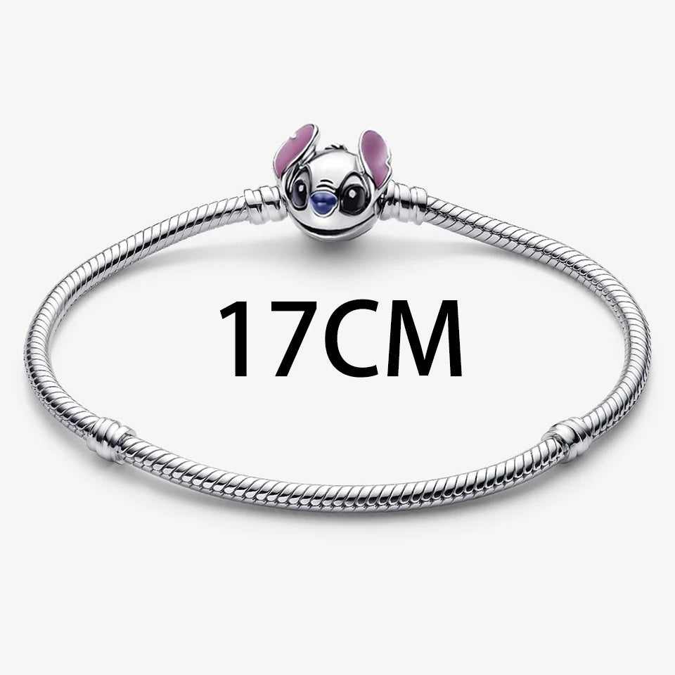 New 925 Silver Gold Bear Love Dog Bead Eternal Lucky Leaf Pumpkin Car Pendant Fashionable DIY Charm Exquisite Jewelry Gift