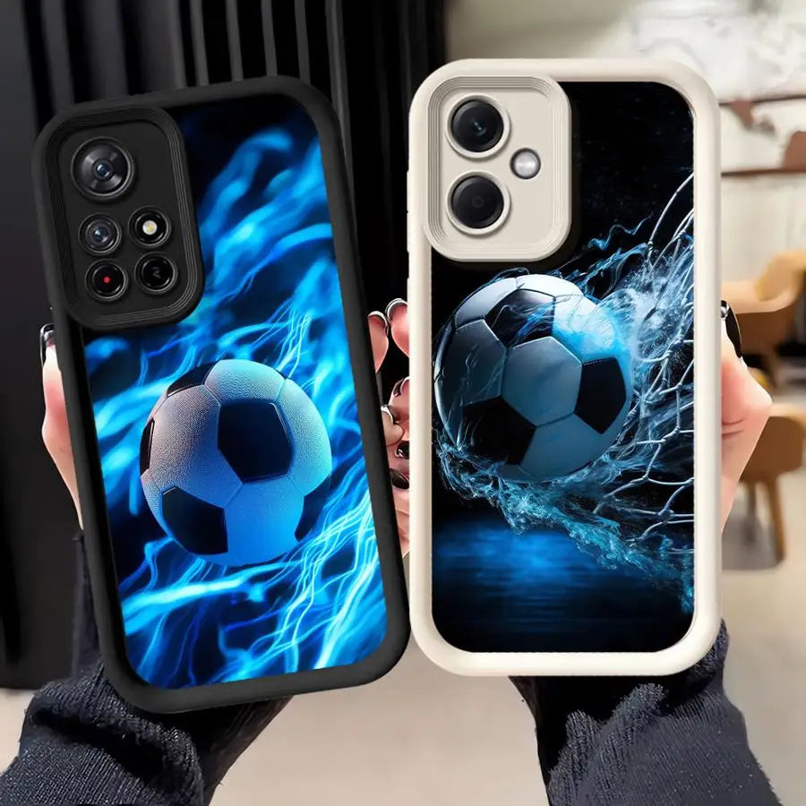 Football Phone Case for Xiaomi Redmi A1 A2 Plus A4 13 12 A3 Soft Shell