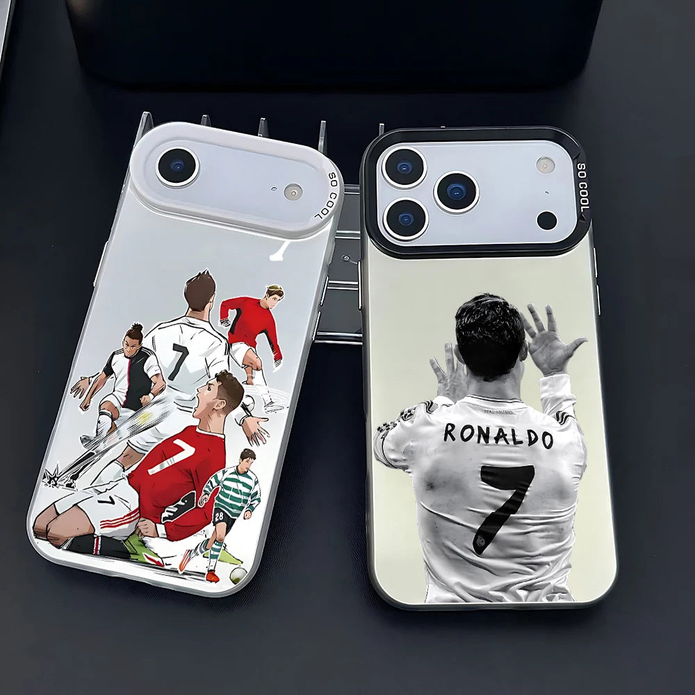 Football champion C-CR7S Phone Case for Oppo Reno14 Reno13 Reno12 Reno11 Reno10 Reno8 Reno7 Z F T Pro Plus 4 5G Matte Back Cover