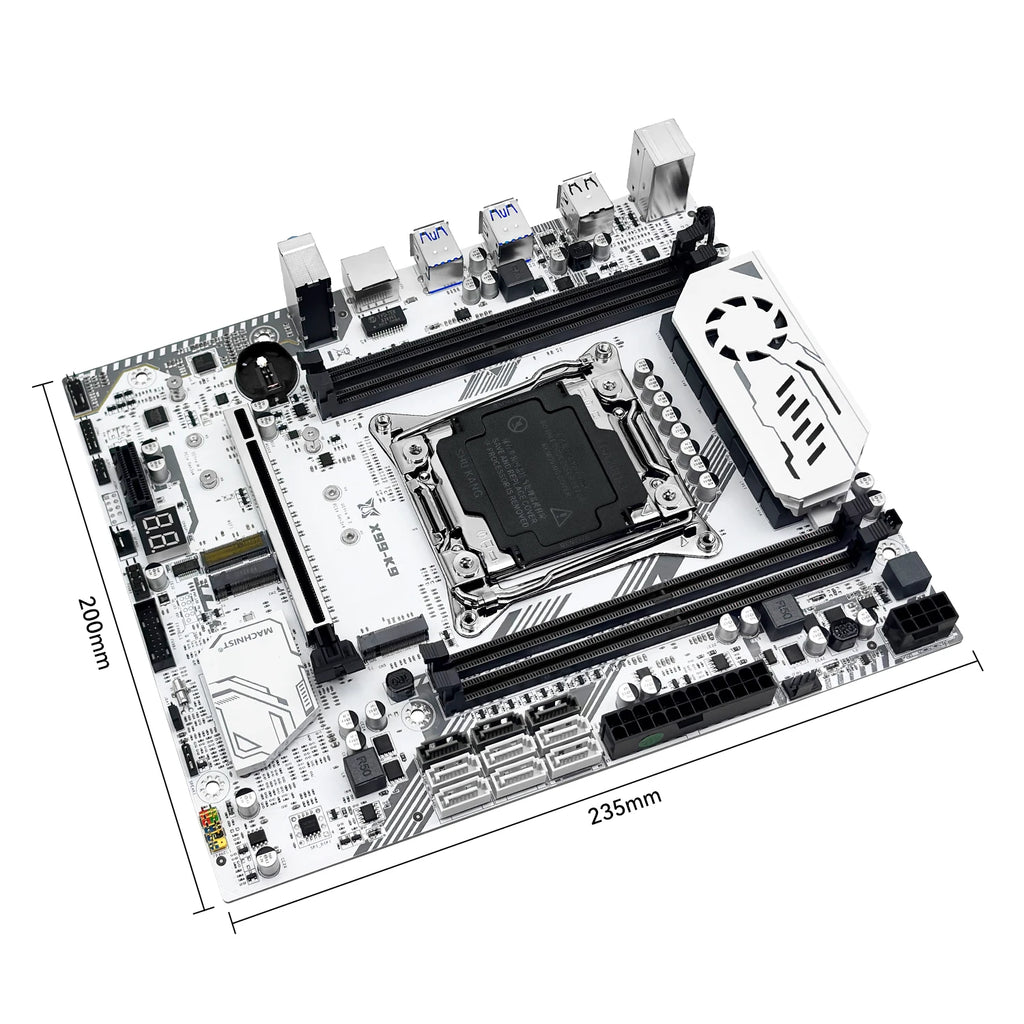 MACHINIST X99 K9 Motherboard Combo LGA 2011-3 Xeon E5 2697 V4 CPU DDR4 32GB RAM Support Four channels Memory TPM Interface