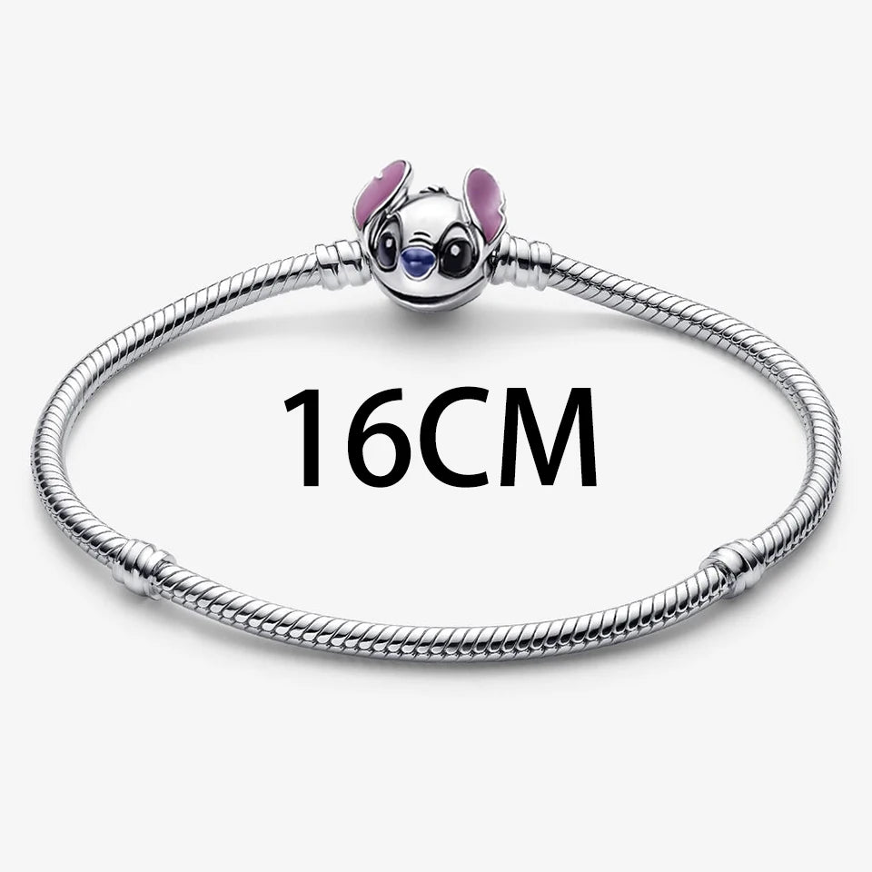 New 925 Silver Gold Bear Love Dog Bead Eternal Lucky Leaf Pumpkin Car Pendant Fashionable DIY Charm Exquisite Jewelry Gift