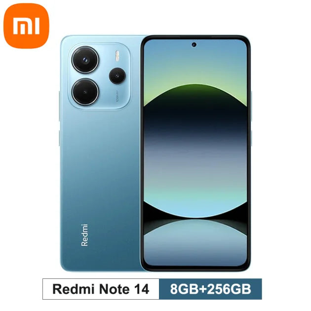 UK Version Xiaomi Redmi Note 14 4G Smartphone Helio G99-Ultra 6.67'' AMOLED Display 120Hz108MP AI Camera 5500mAh Battery NFC