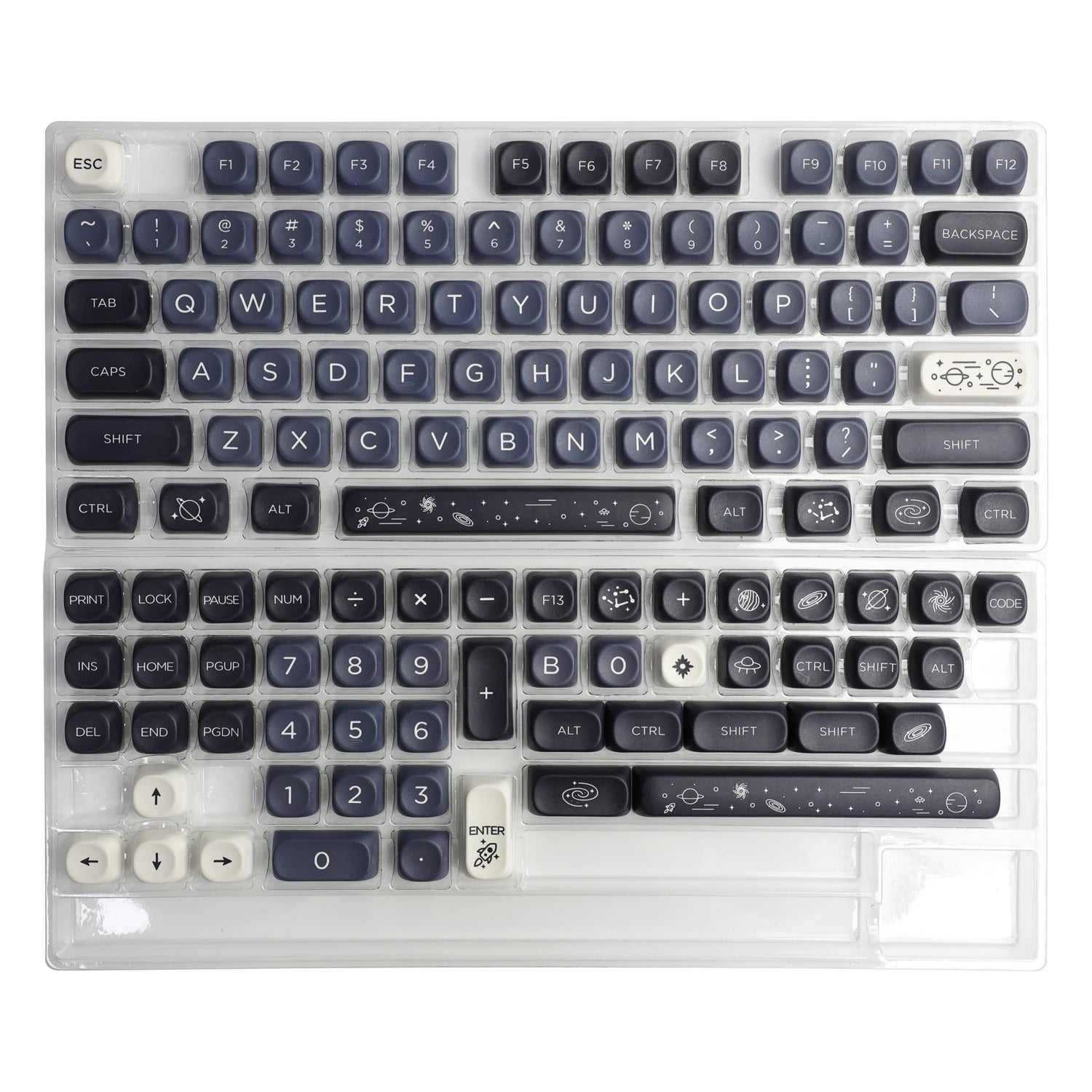 Various Adorable Theme Keycaps for Mechanical Keyboard Pink Green Blue Purple Keycaps MOA for Custom Gaming Keyboard