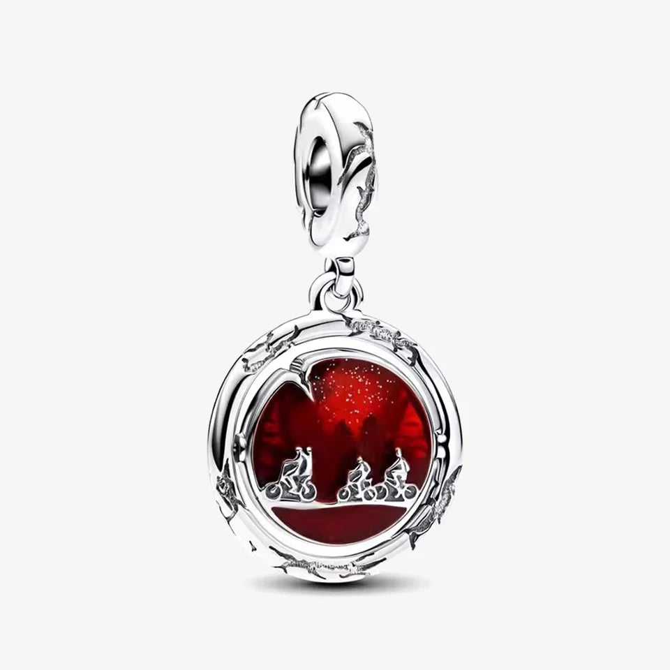 New 925 Silver Lucky Sparkling Love Cannibal Flower Beads Hot Selling Eternal Monster Gem Pendant Fashion DIY Charm Jewelry Gift