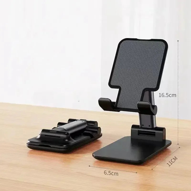 Foldable Adjustable Live Mount Scalable Tablet Desktop Stand Phone Holder for iPhone Samsung Xiaomi iPad Mini Pad Smartphone