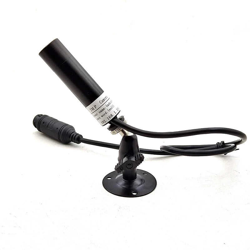 POE 48V NO DC 12V IP Network Mini POE Bullet Camera 1080P 2MP 4MP 5MP Surveillance IP Cam Wide Angle Seeeasy CCTV Video Cam