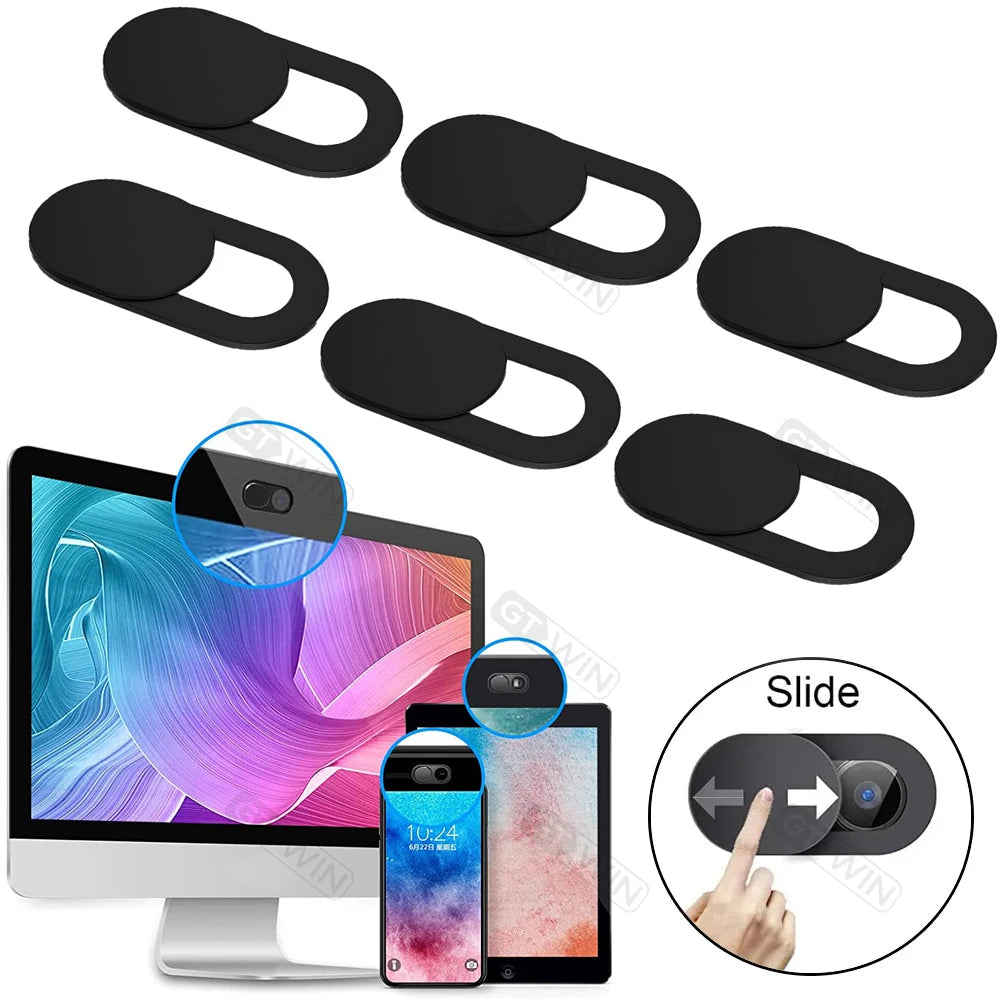 5/10 Pcs Webcam Cover Tablet Laptop Camera Covers Slider Mobile Phone Antispy DYM For PC Macbook Tablet Lenses Privacy Sticker