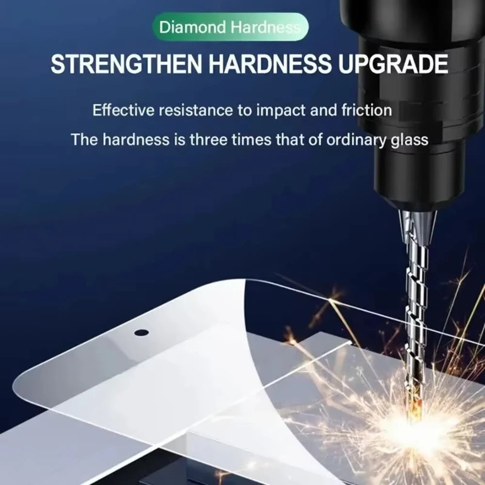 NNBILI 2PCS Fingerprint Unlocking Tempered Glass For Samsung S24 Ultra S23 S22 S21 Plus Screen Protector For Samsung S21 S20 FE