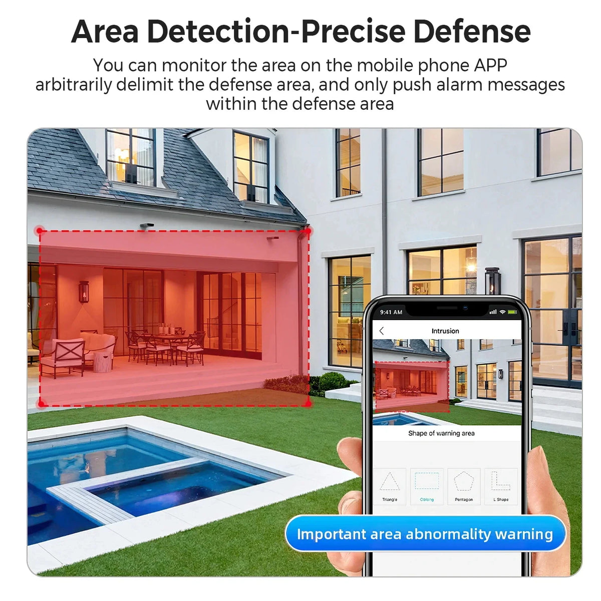 HD 6K 12MP Triple Lens Camera 6MP 3 Lens Outdoor Camera System AI Human Detection WiFi CCTV Waterproof Video Security iCsee App