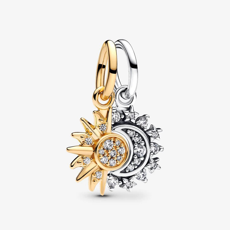 New 925 Silver Lucky Sparkling Love Cannibal Flower Beads Hot Selling Eternal Monster Gem Pendant Fashion DIY Charm Jewelry Gift