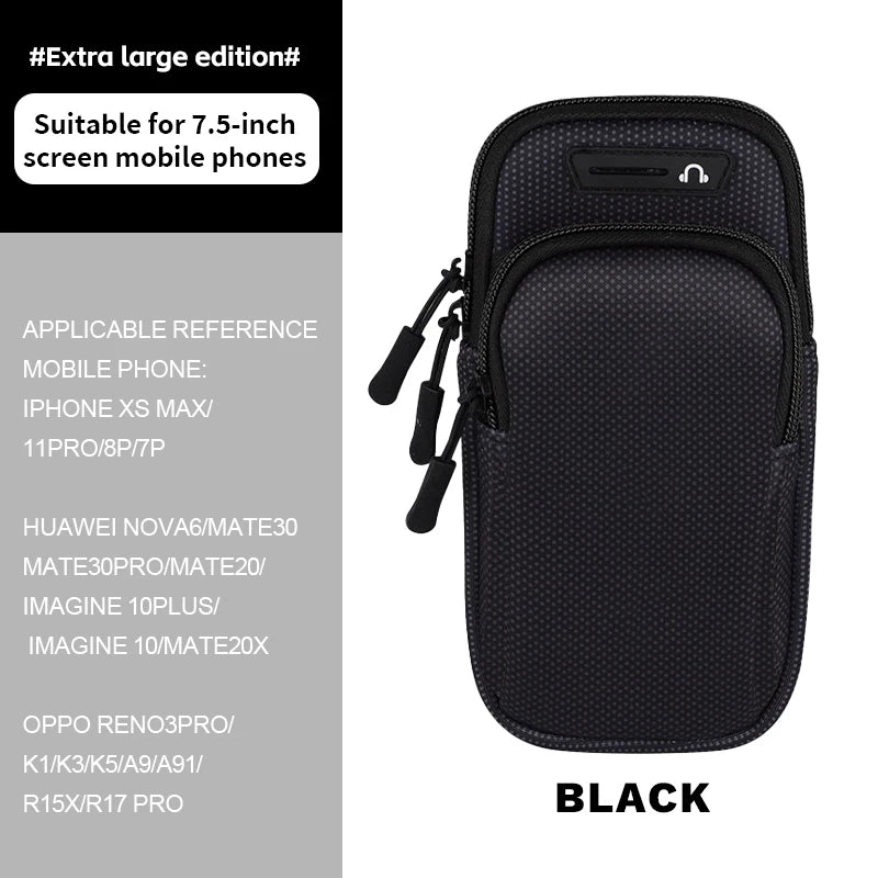 Running phone bag Men's and women's belt Sports waist pack Artifact Waterproof lightweight outdoor gear