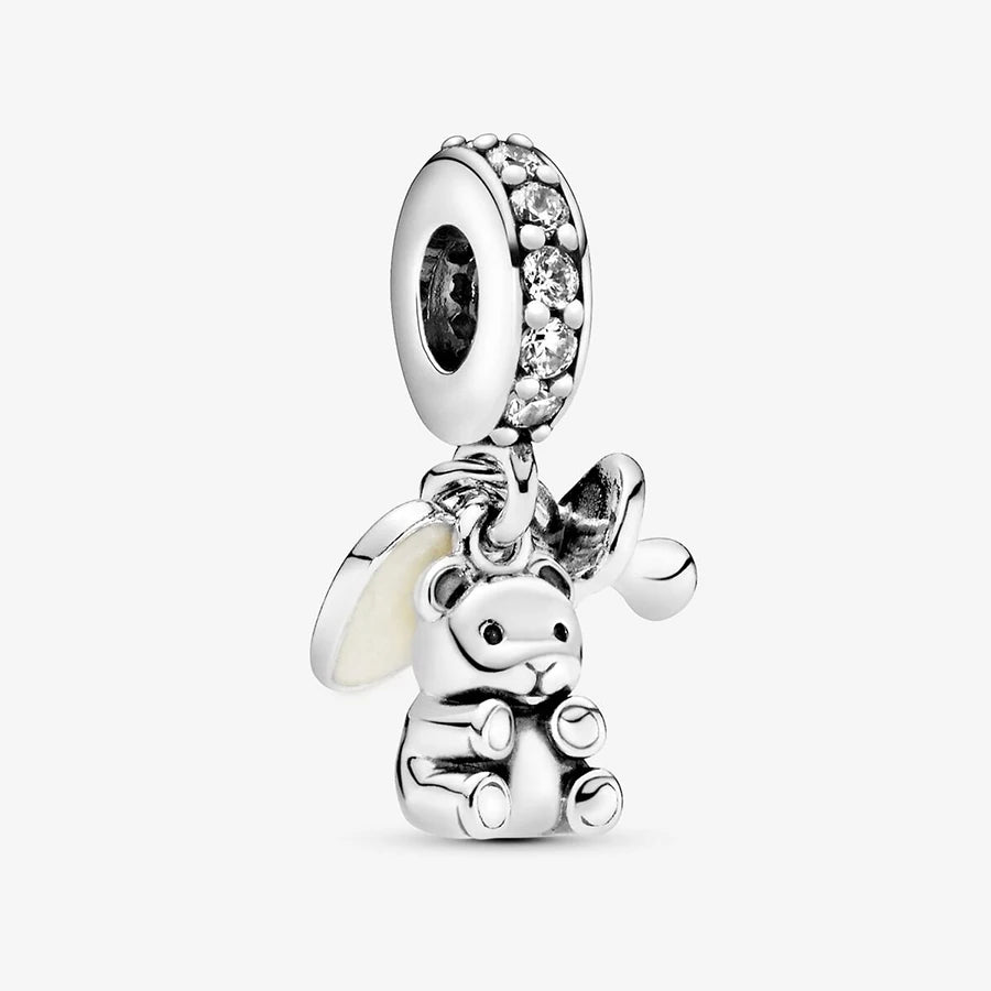 New 925 Silver Lucky Sparkling Love Cannibal Flower Beads Hot Selling Eternal Monster Gem Pendant Fashion DIY Charm Jewelry Gift