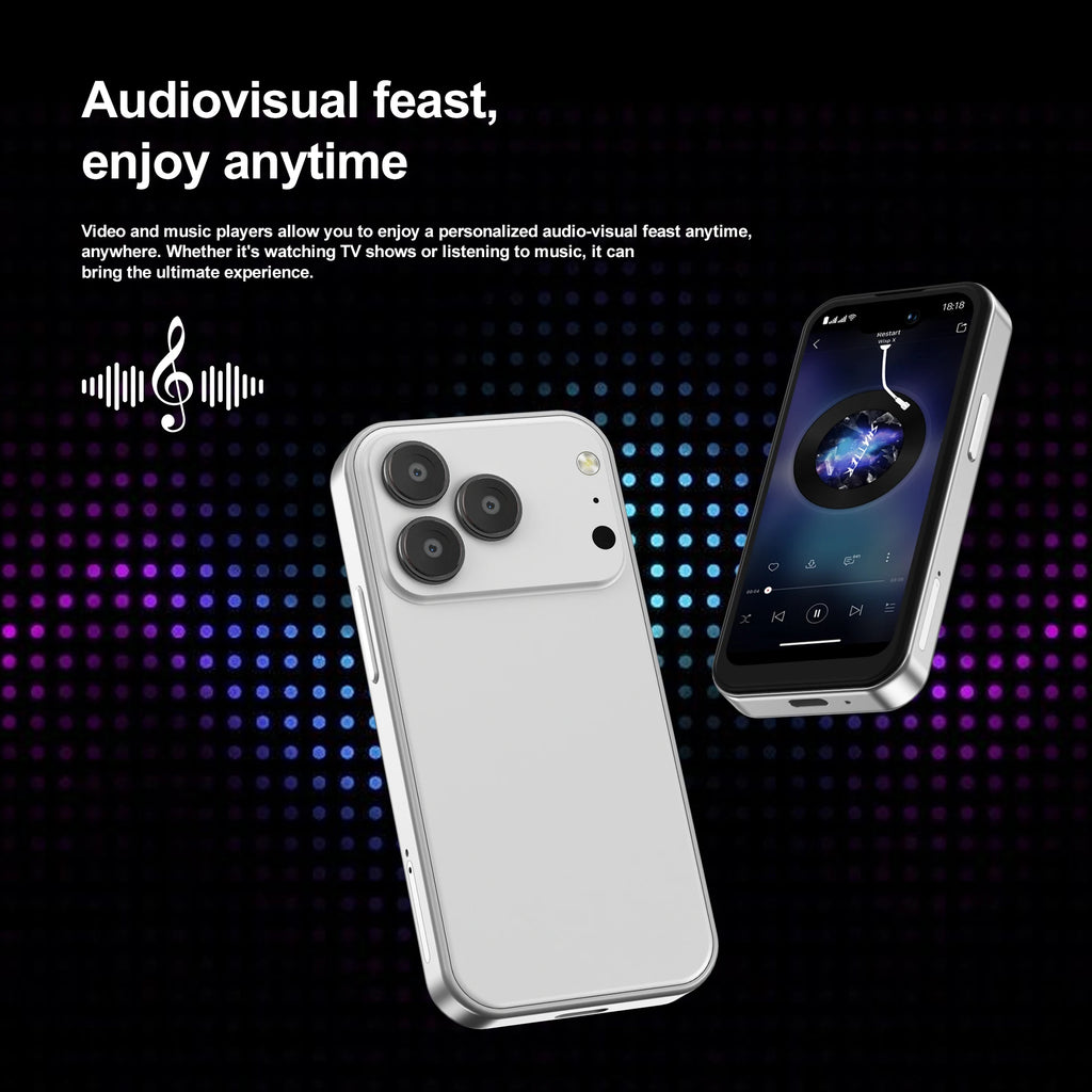 SERVO 17Pro Max 3G Small Smartphone Android System 1GB+16GB 2MP Camera Face Unlock 3.75" Display Mini Smart Phones APP Downloud