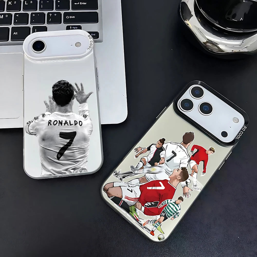 Football champion C-CR7S Phone Case for Oppo Reno14 Reno13 Reno12 Reno11 Reno10 Reno8 Reno7 Z F T Pro Plus 4 5G Matte Back Cover