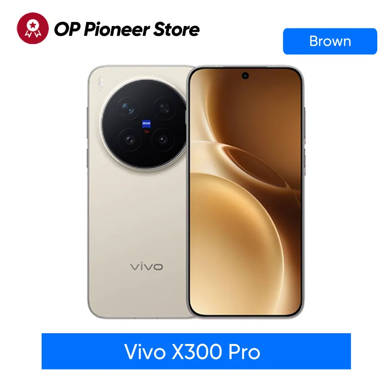 Vivo X300 Pro 5G smartphone android MediaTek Dimensity 9500  200MP Zeiss APO Super Telephoto Lens 6.78”AMOLED 120hz 6510mAh NFC
