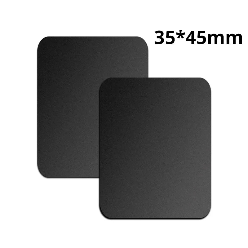 1/2/5pcs Non-magnetic metal plate - used for car phone holders Magnetic mobile phone stand universal adhesive sheet