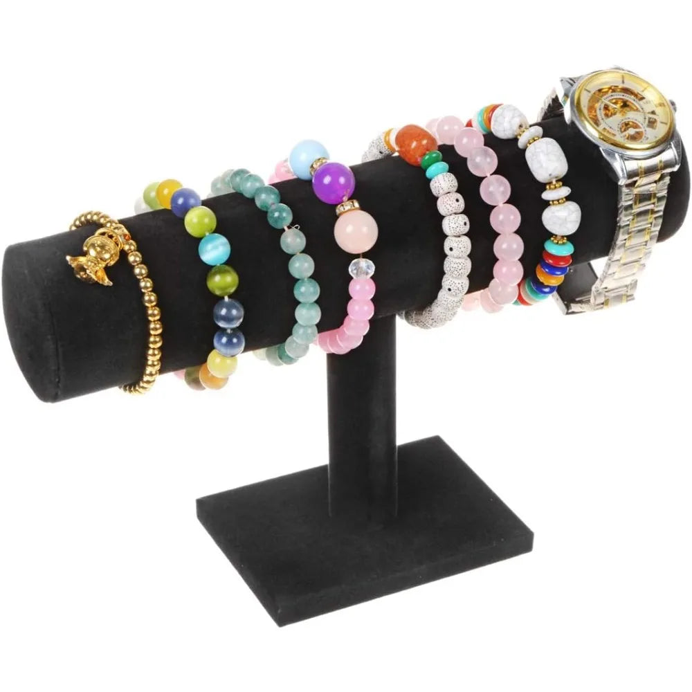 Cross-border Popular Jewelry Display Frame, Suede Bangle Frame, Display Props Shelf, Bangle Bracelet Hair Ring Display Props