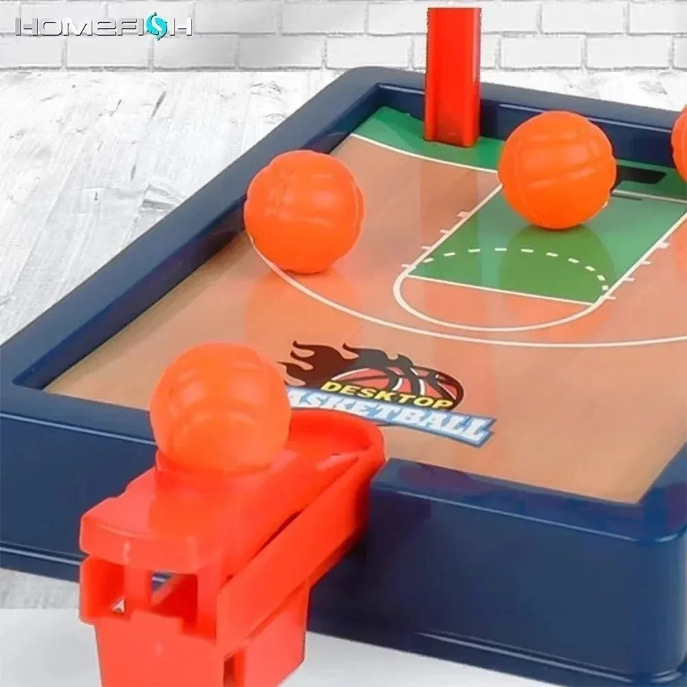 Mini basketball machine desktop portable travel or office game set, suitable for indoor or outdoor use